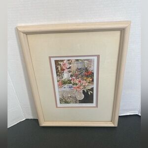 Marilyn Simandle Signed SONGBIRD Framed  Print. Rare Find!